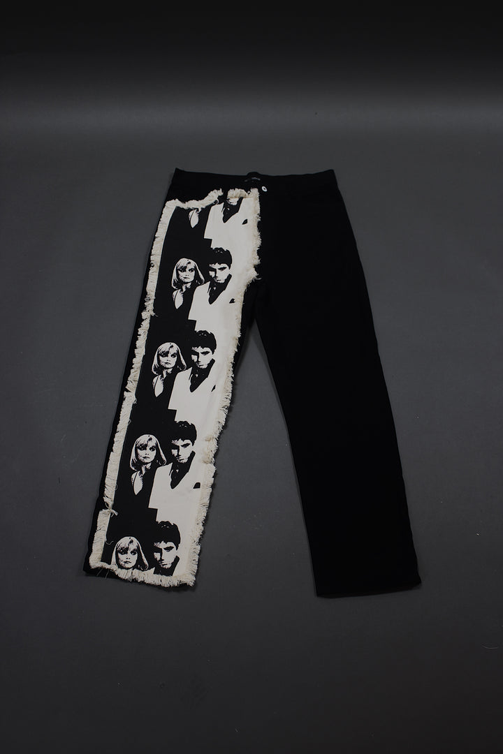 Scarface X Elvira Jeans BLACK