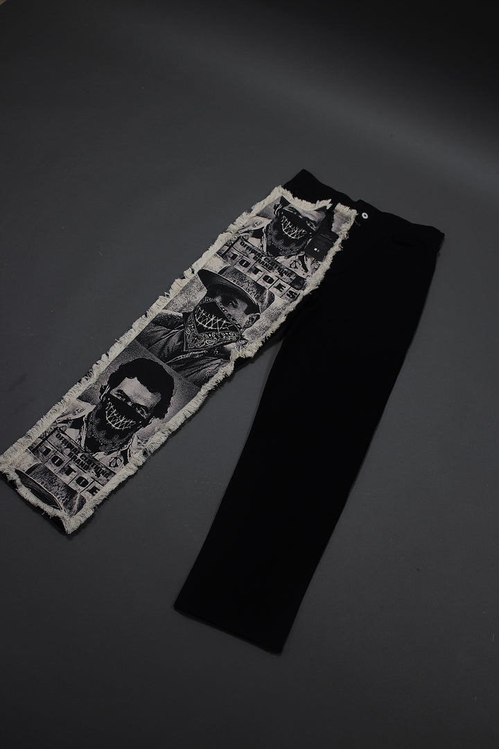 Chapo X Escobar 10T Jeans BLACK